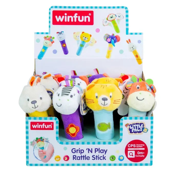Winfun Grip and Play Rattle Stick