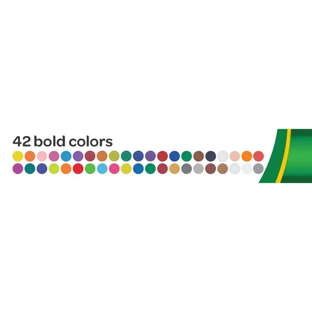 Crayola 42 Washable Paint Pots Set