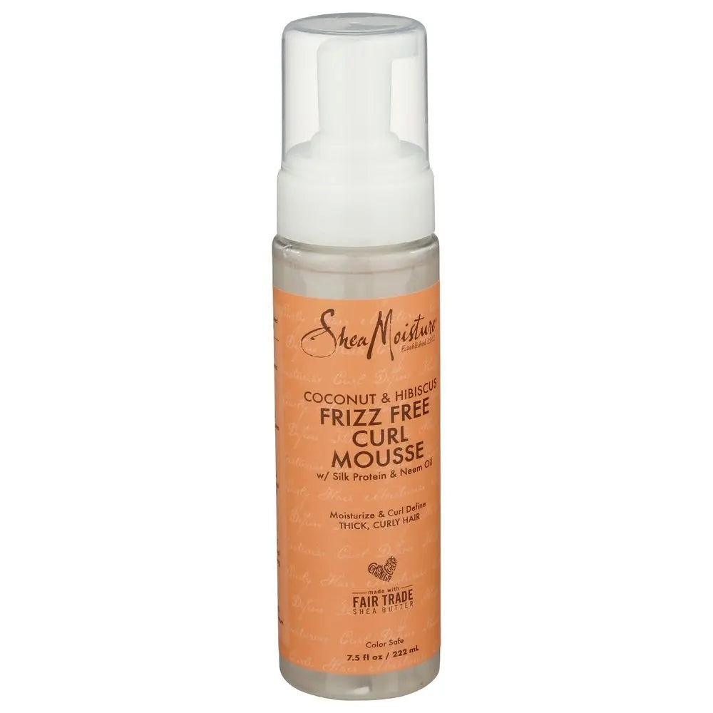 Shea Moisture Coconut & Hibiscus Frizz Free Curl Mousse (222ml)