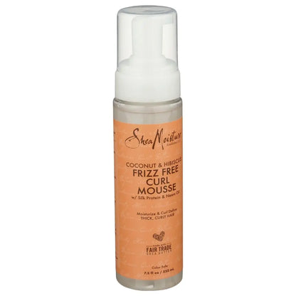Shea Moisture Coconut & Hibiscus Frizz Free Curl Mousse (222ml)