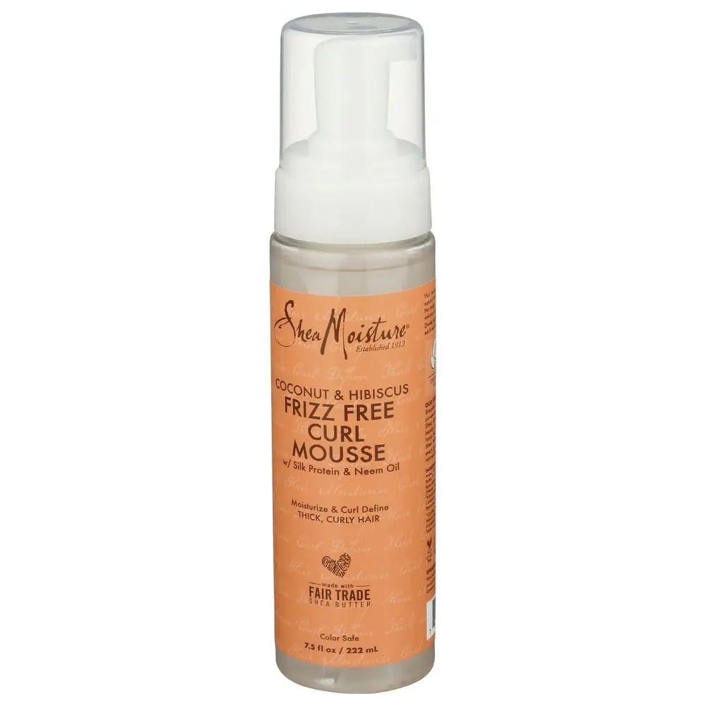 Shea Moisture Coconut & Hibiscus Frizz Free Curl Mousse (222ml)