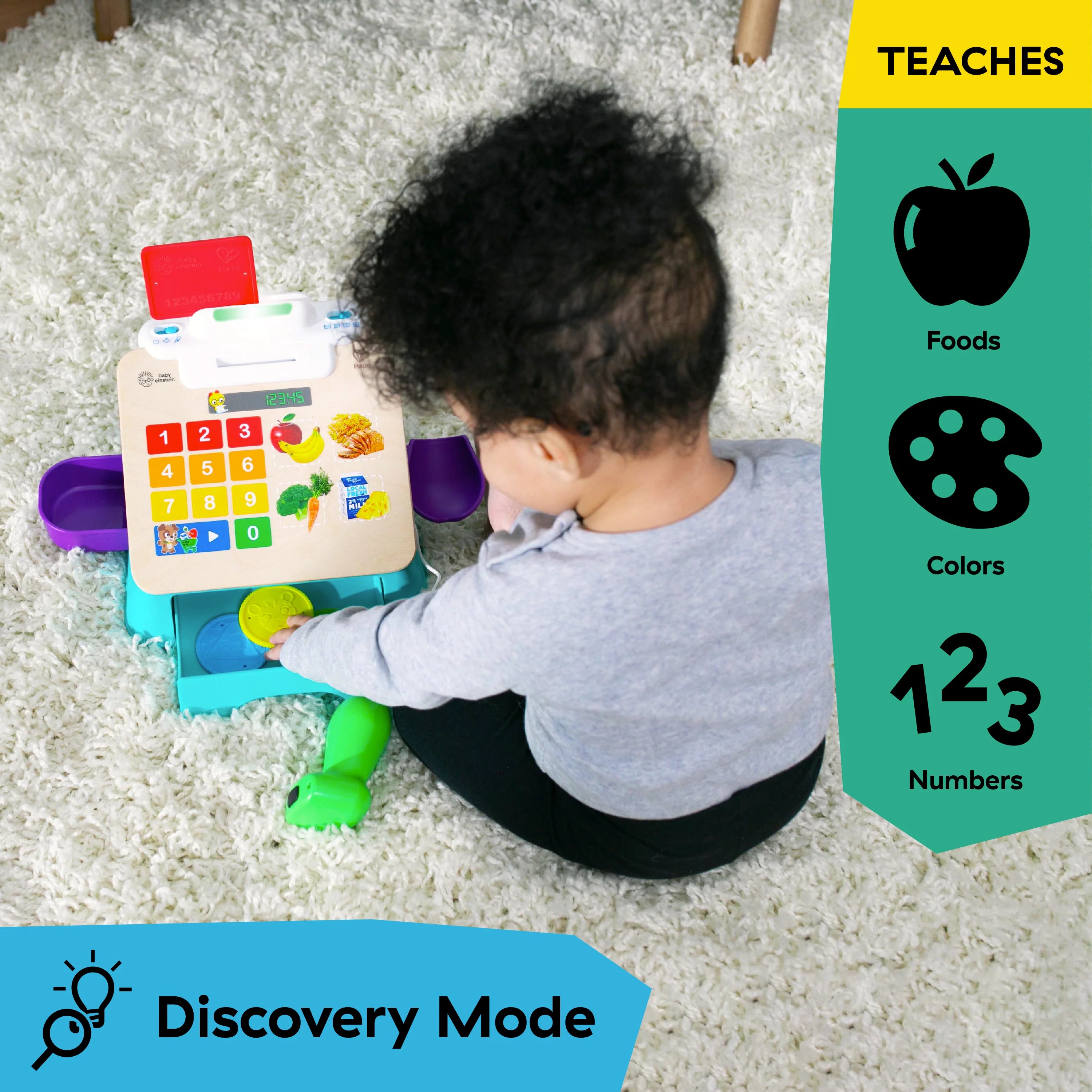Baby Einstein Magic Touch Cash Register Pretend to Check Out Toy ( Hape)