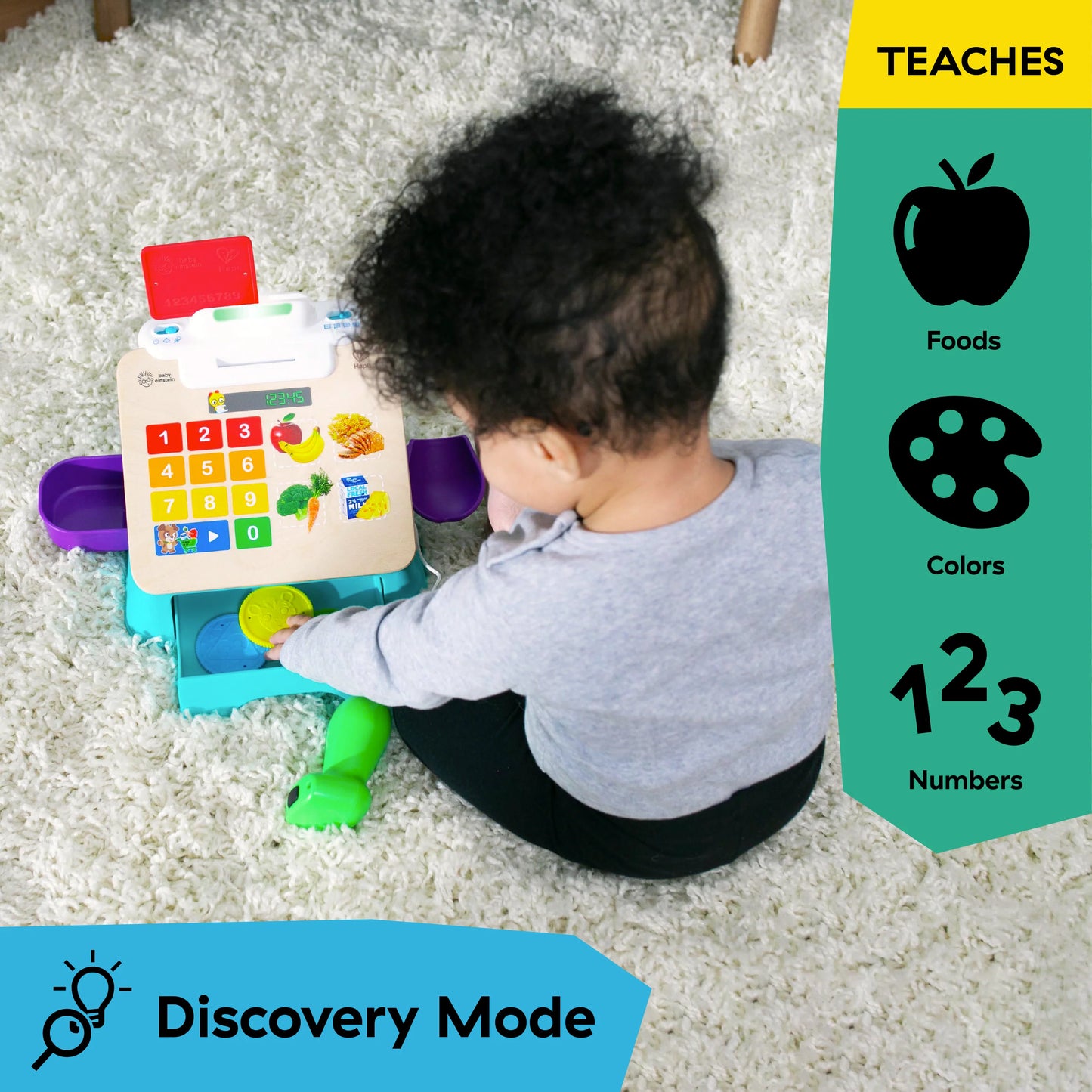Baby Einstein Magic Touch Cash Register Pretend to Check Out Toy ( Hape)