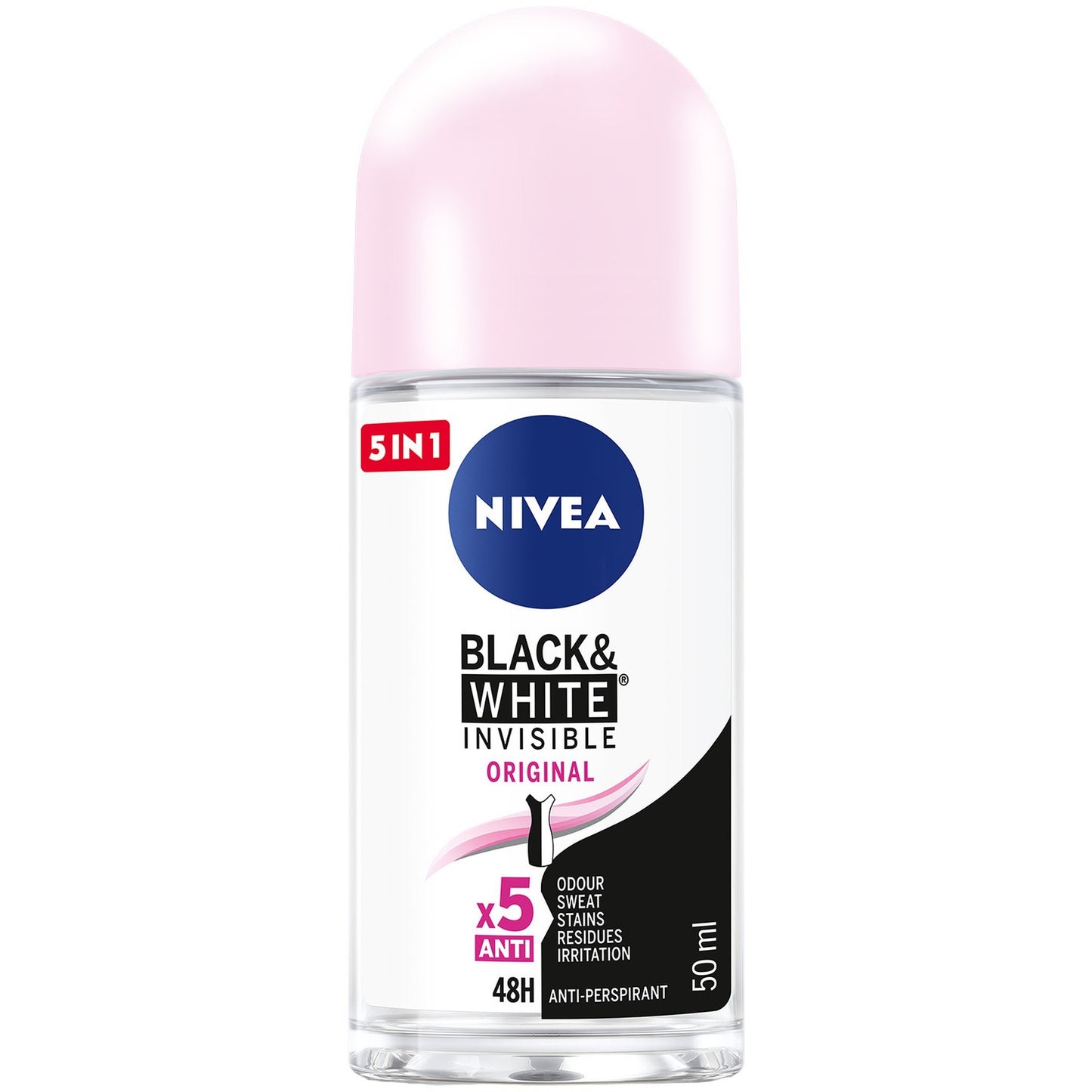 Nivea Female Roll On Black & White (50ml)