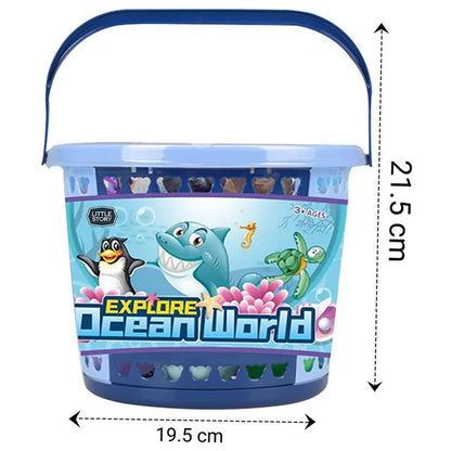Little Story Ocean World Bucket Set – 17Pcs