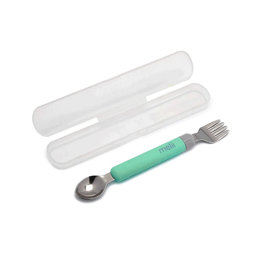 Melii Detachable Spoon & Fork With Carrying Case