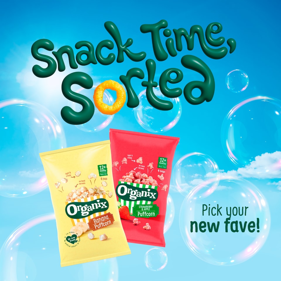 Organix Banana Puffcorn