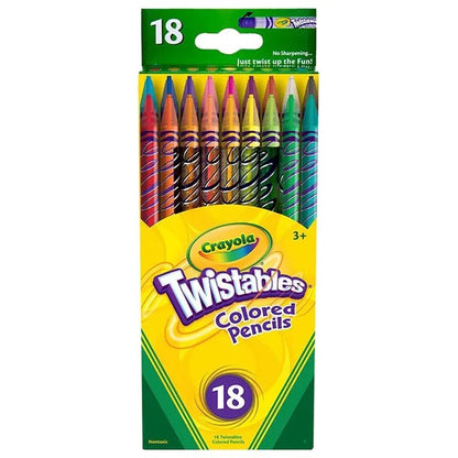 Crayola 18 Twistable Colored Pencils