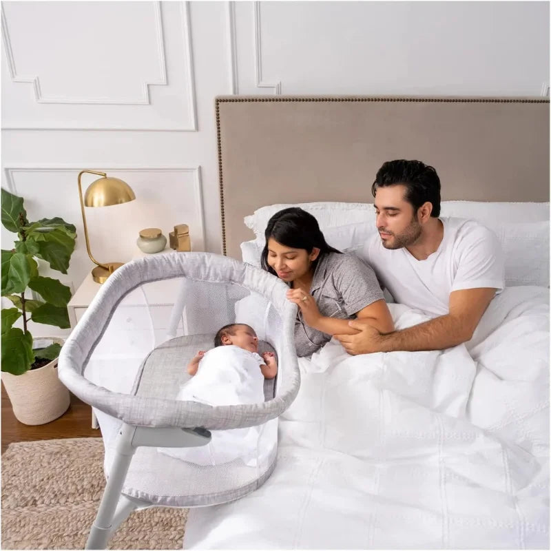 Halo BassiNest Flex Portable Bassinet - Heather Weave