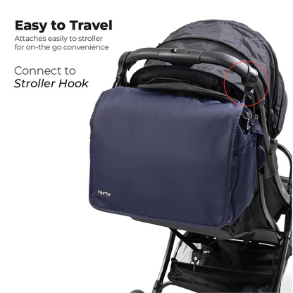 Nurtur Metro Diaper Bag With Bottle Insulator and Changing Pad