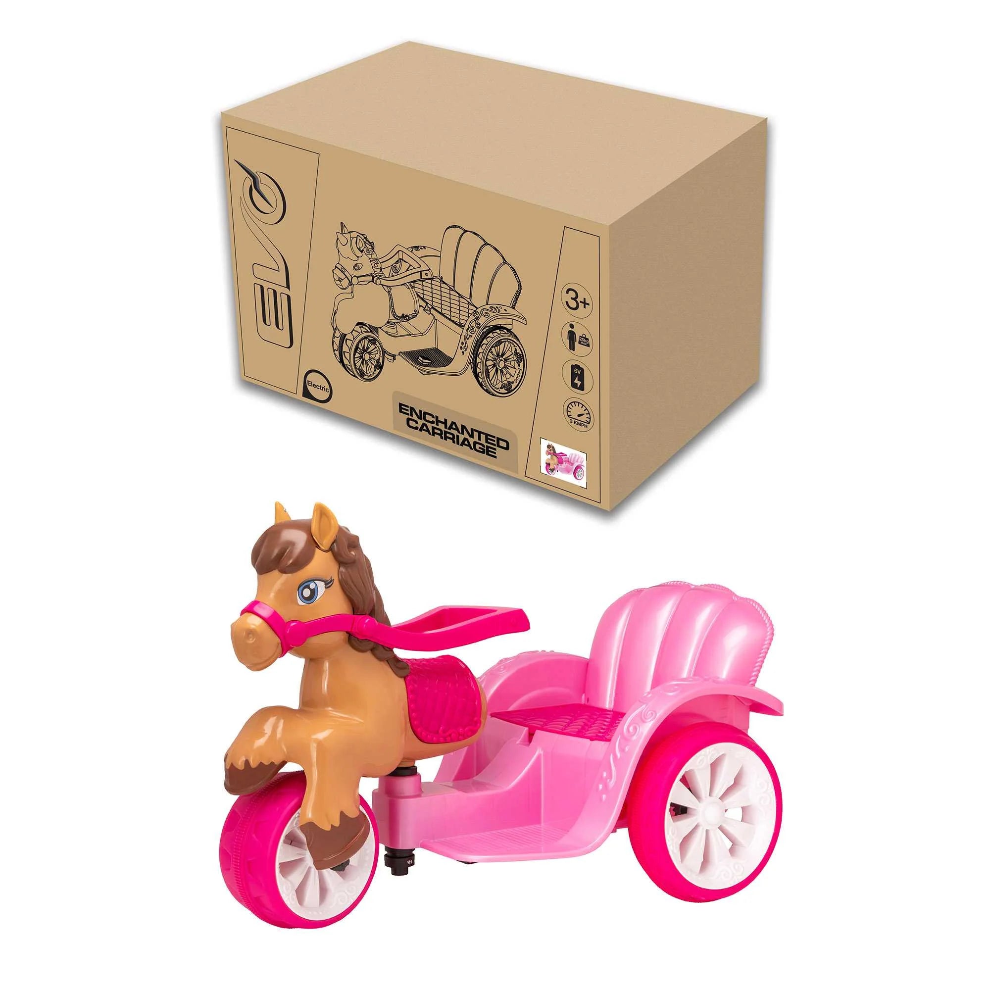 HTI Evo Ride On Pony Carriage 6v