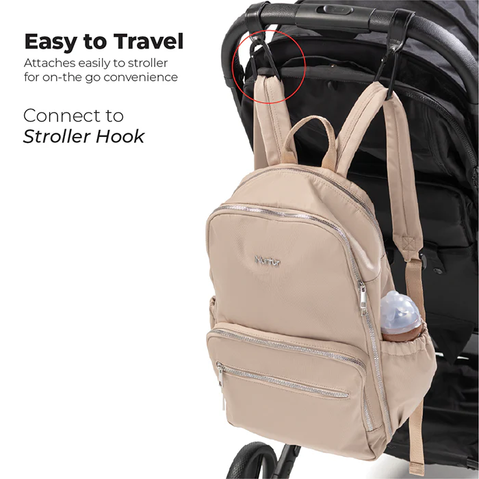 Nurtur Maverick Diaper Bag With Bottle Insulator and Changing Pad