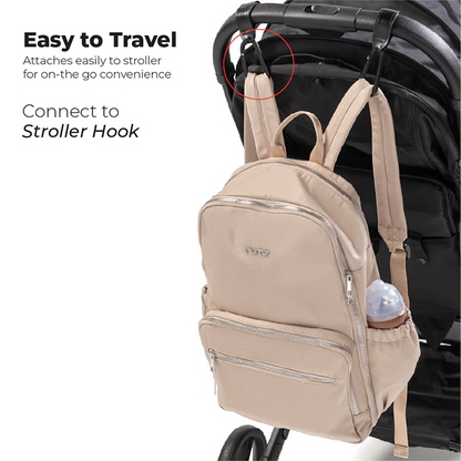 Nurtur Maverick Diaper Bag With Bottle Insulator and Changing Pad