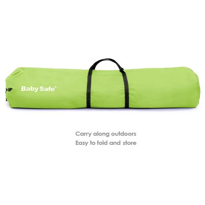 Baby Safe Foldable Playard – Green