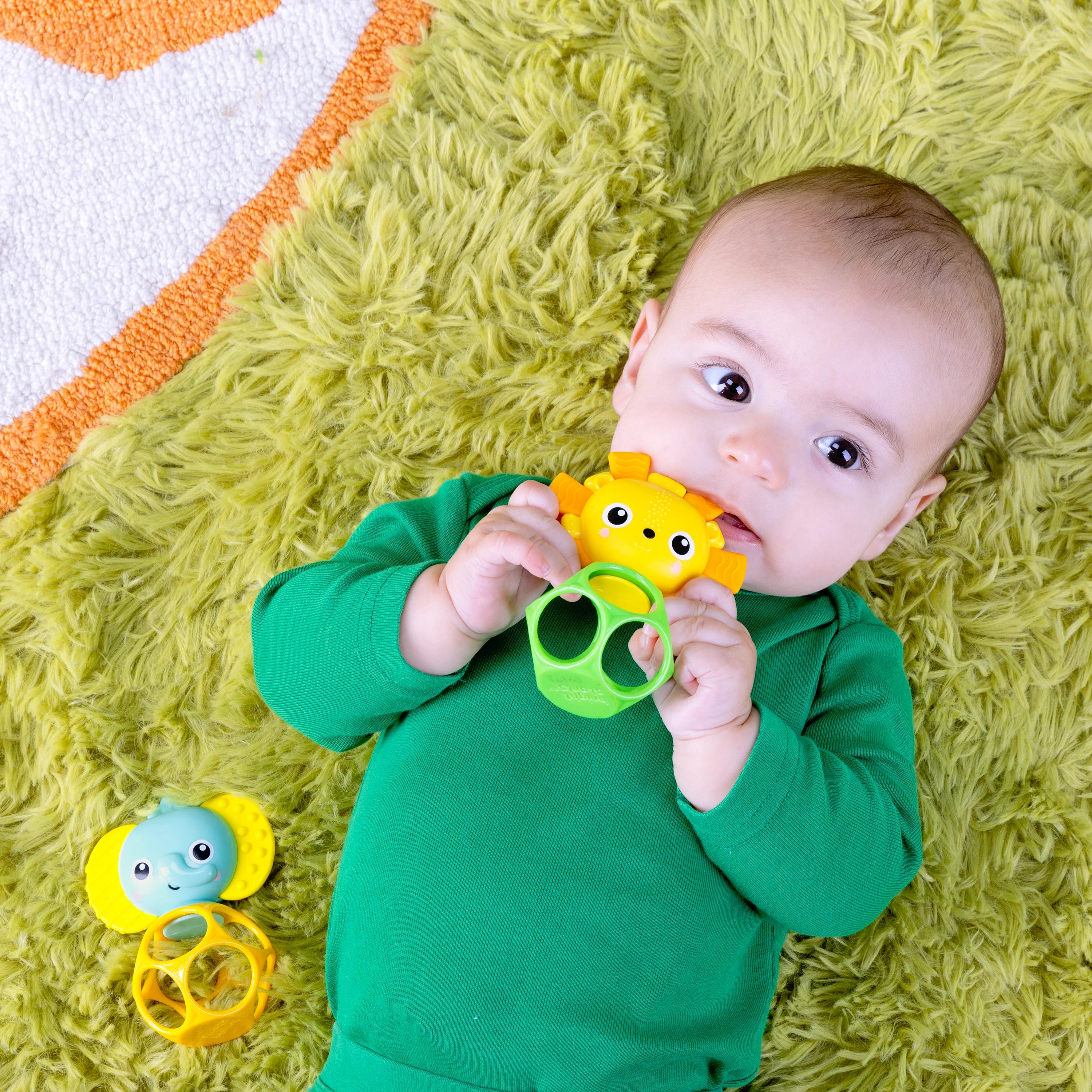 Bright Starts Oball Soothing Pals Peg Toy - Pack of 2