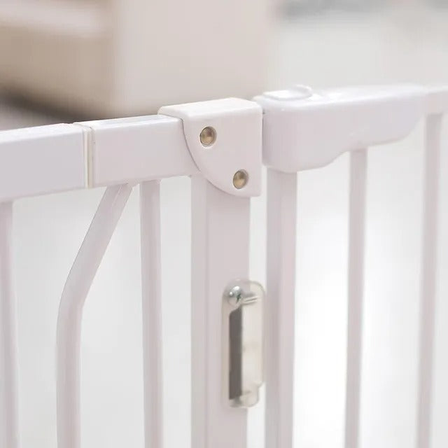 Baby Safe Safety Gate with LED Light – 75x85cm, White