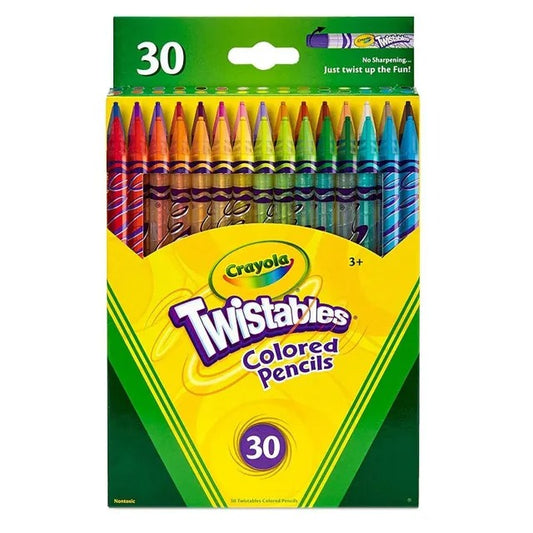 Crayola Set of 30 Twistables Colored Pencils
