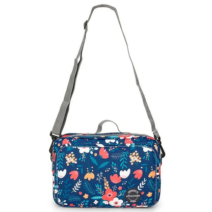 Little Story Baby Diaper Changing Clutch Kit – Floret Blue