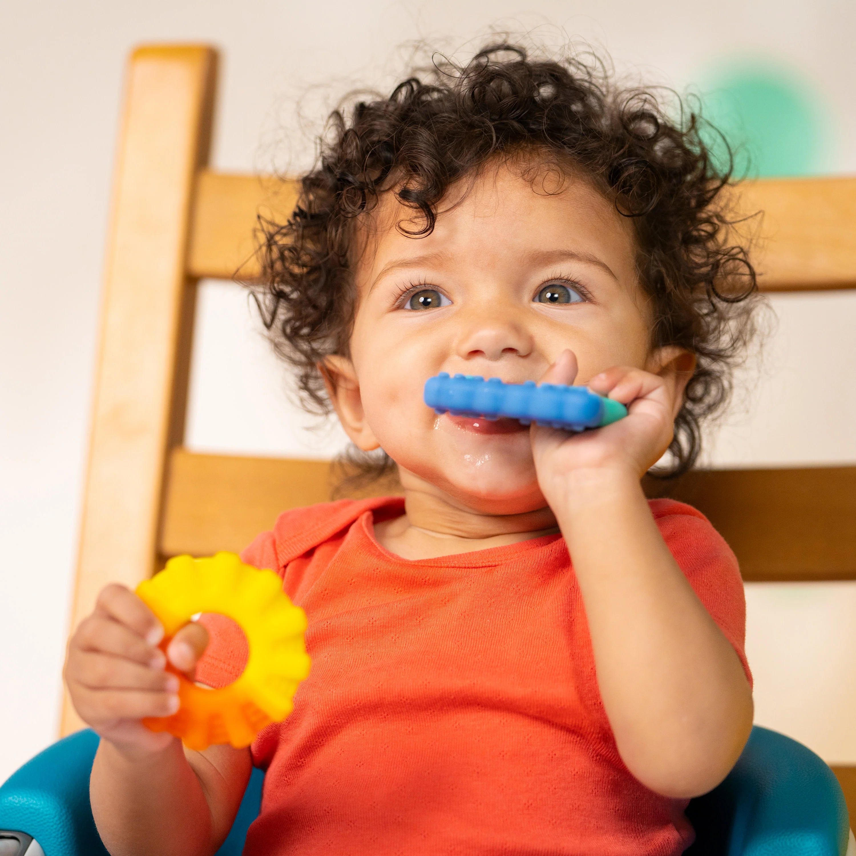 Bright Starts Bright Starts Chance Of Smiles Silicone Teethers
