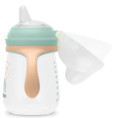 Baboo Sippy Cup with Silicone Spout - Peachy Keen (260ml | 6m+)