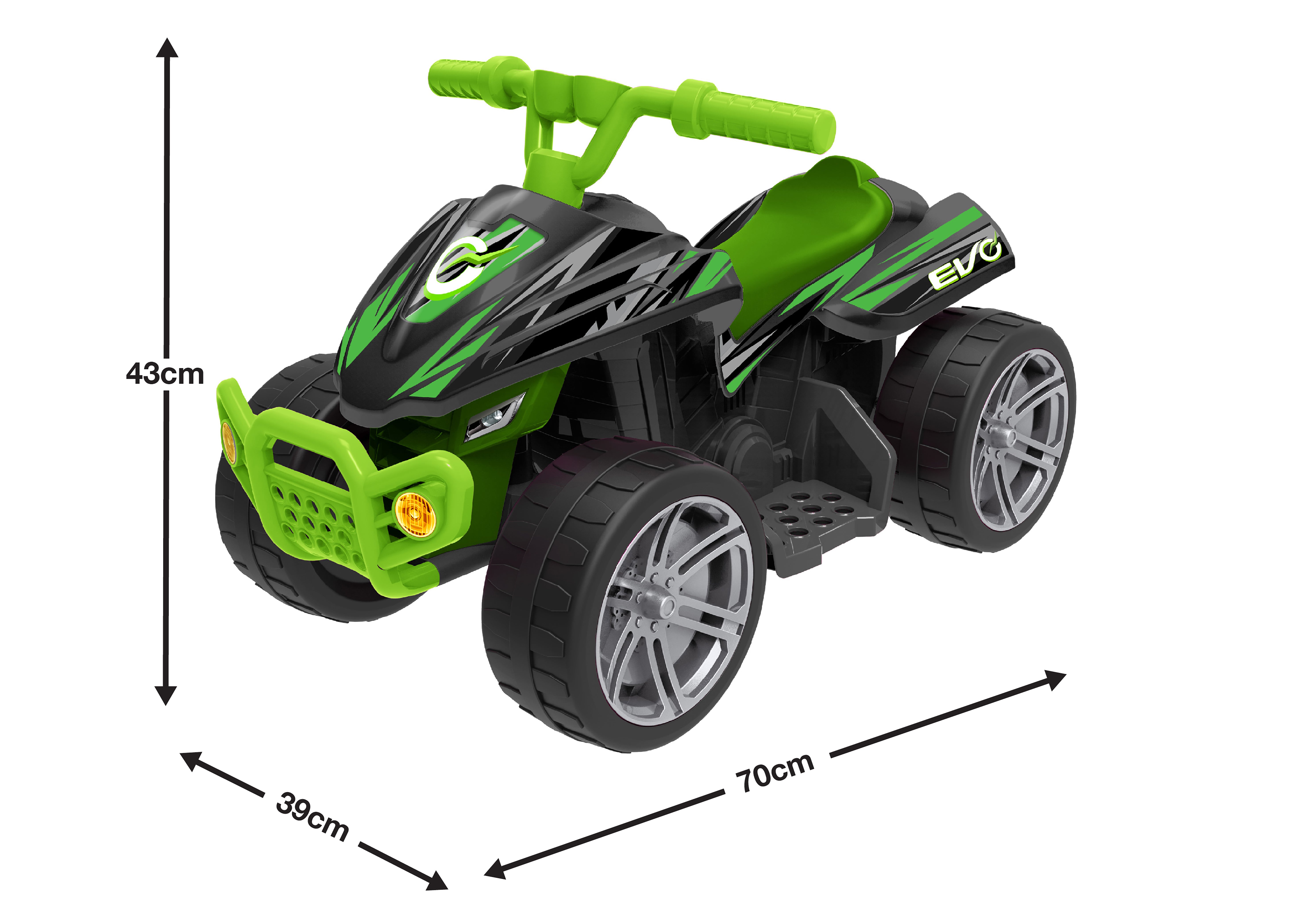 HTI Evo Ride On Quad Bike Venom 6v