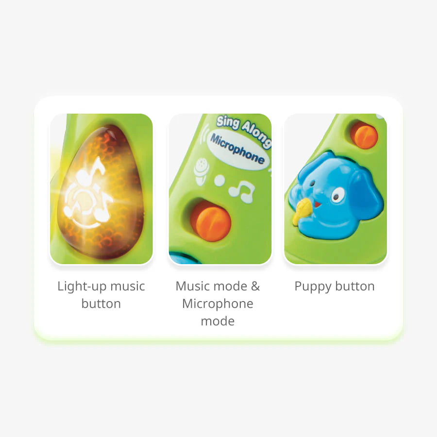VTech Sing Along Microphone (Green)