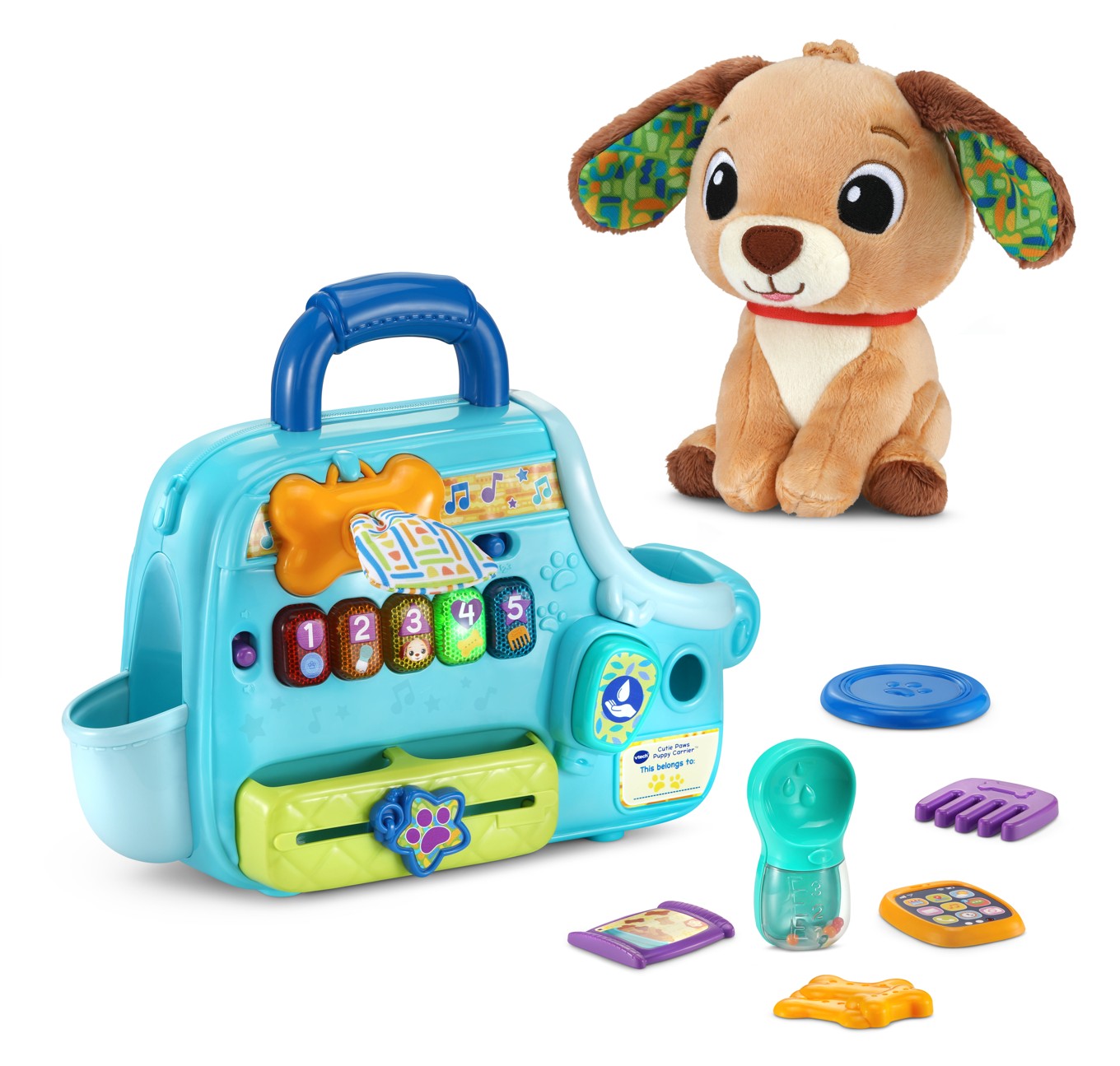 VTech Cutie Puppy Carrier (Blue)