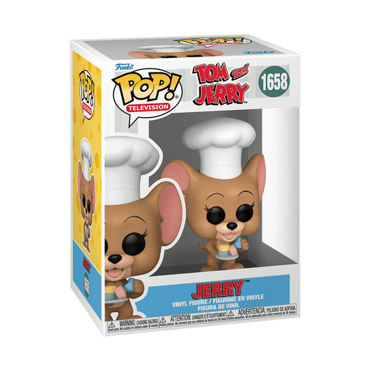 Funko Pop! - Tom & Jerry Jerry with Macarons Vinyl Figure - 9.3 cm