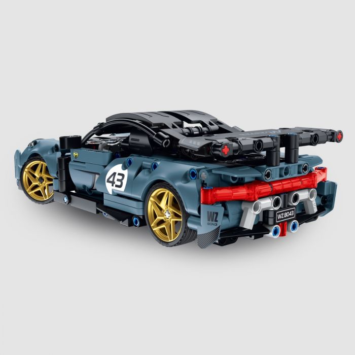 iM.Master 2.4G R/C & APP Programming Super Car (8043) – Blue, 449pcs