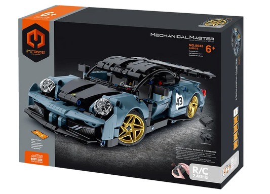 iM.Master 2.4G R/C & APP Programming Super Car (8043) – Blue, 449pcs
