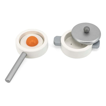 VIGA - Noble Wooden Play Kitchen with Accessories