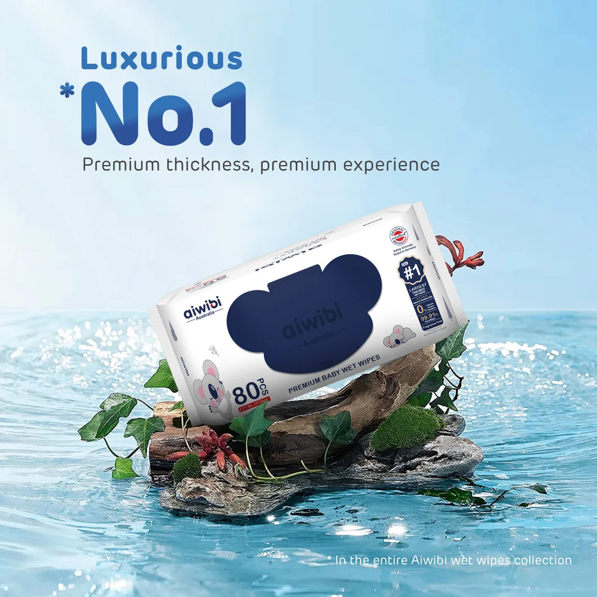 Aiwibi Premium Baby Wet Wipes