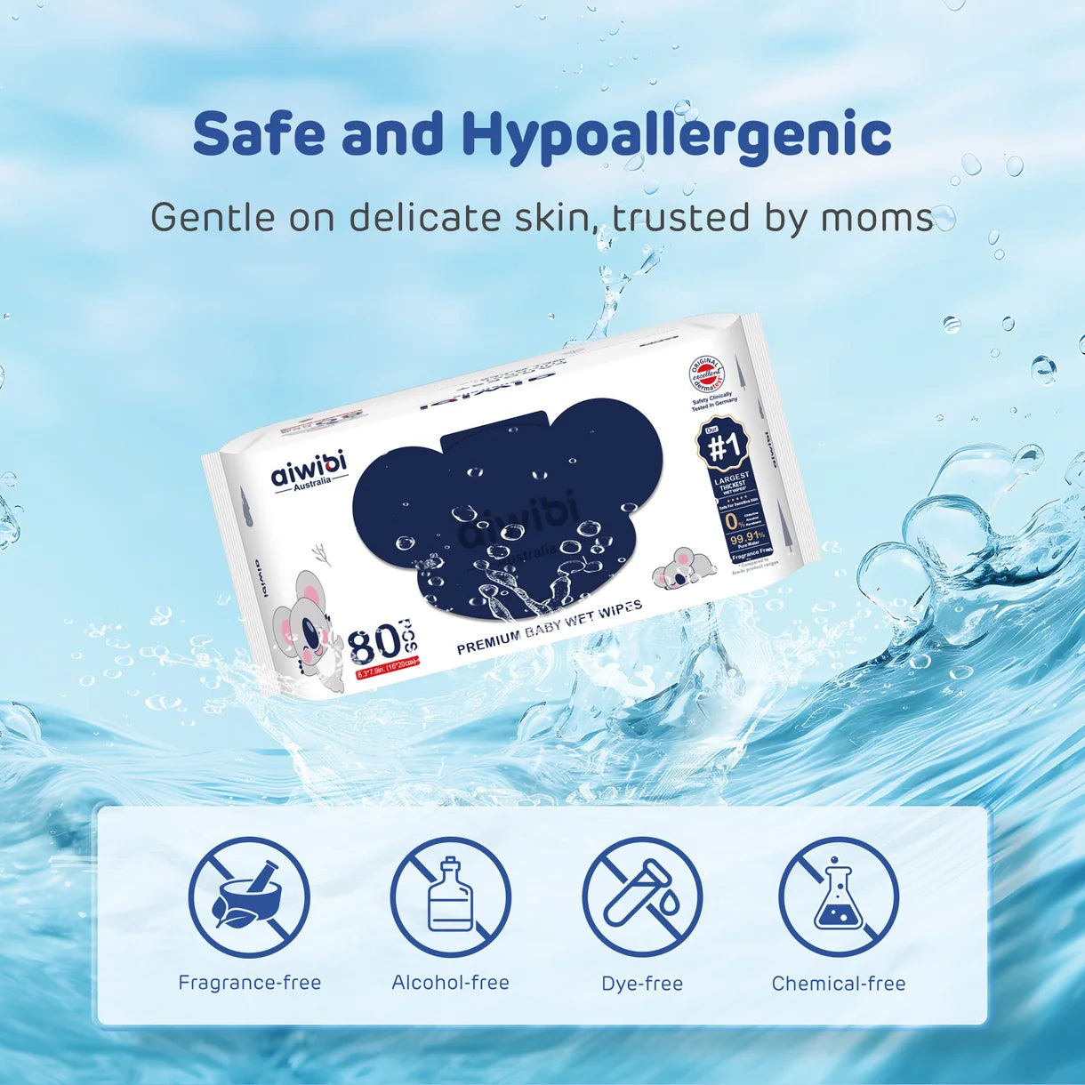 Aiwibi Premium Baby Wet Wipes