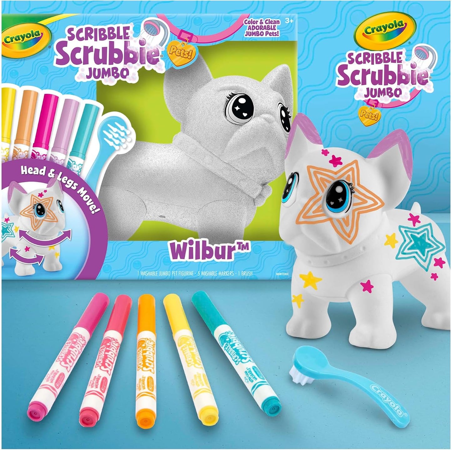 Crayola Scribble Scrubbie Jumbo Pet