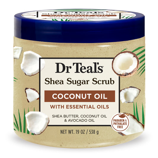 Dr. Teal's Coconut Oil Sugar Scrub (538gm)