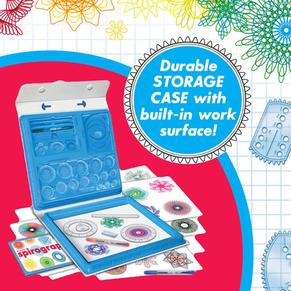 Spirograph Deluxe Set – Spiral Art Drawing Kit