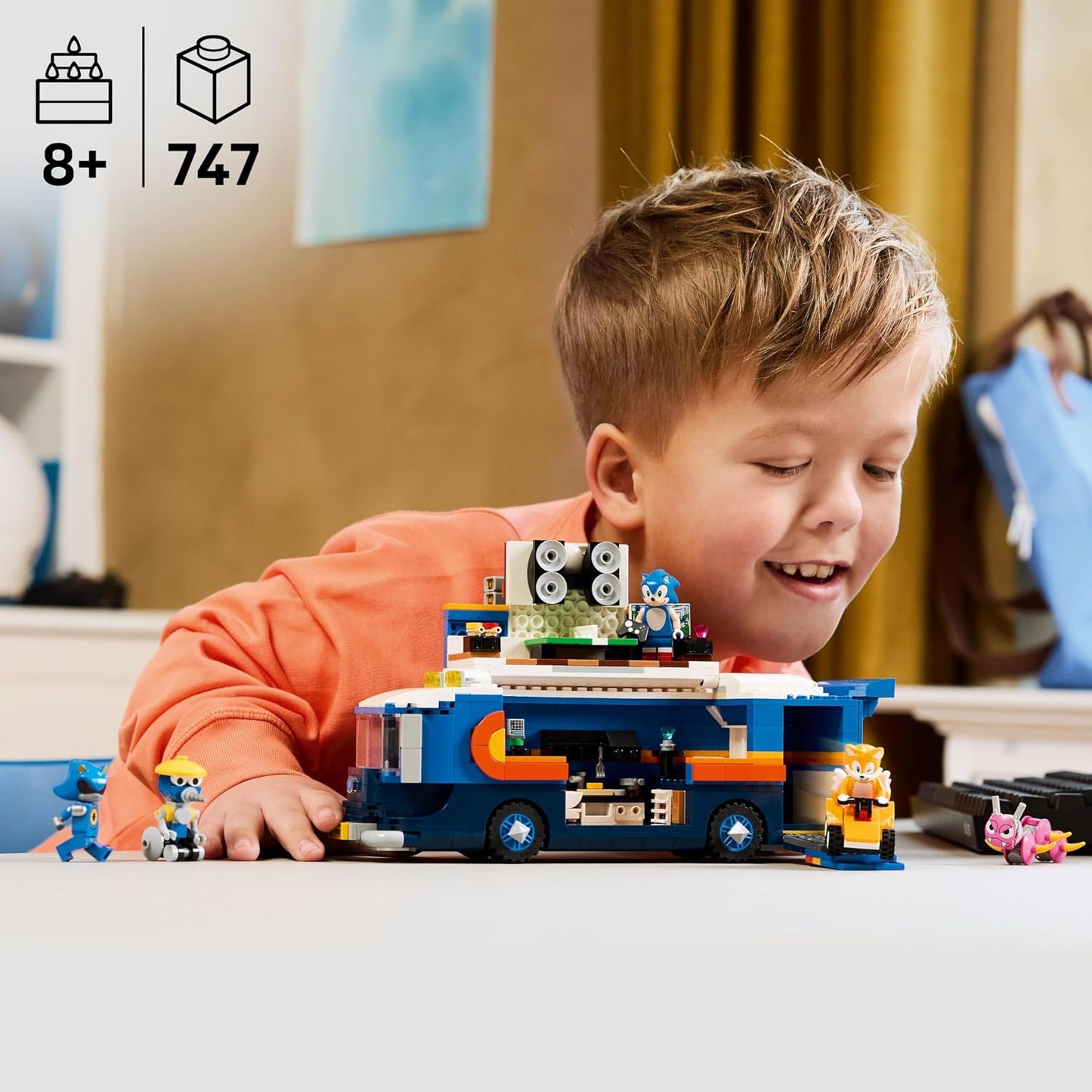 LEGO Sonic the Hedgehog Team Sonic Command Truck – 747 Pcs