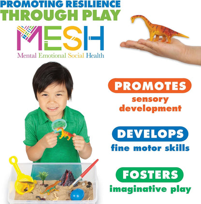Creativity for Kids Sensory Bin – Dinosaur Dig Playset
