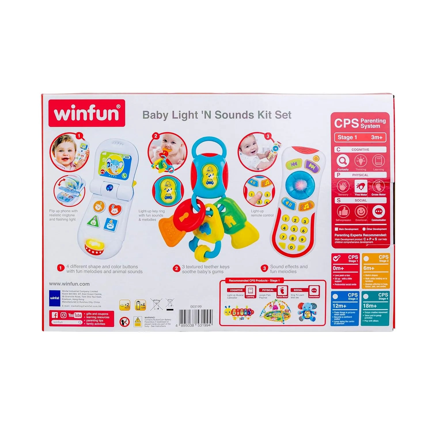 Winfun baby Light and Sounds Kit Set
