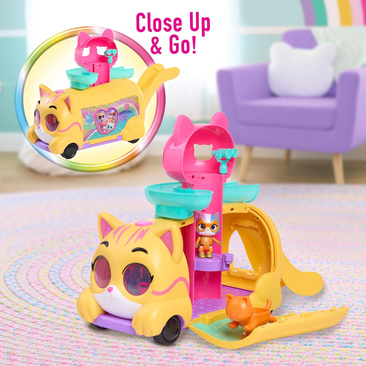 SuperKitties Purr 'N' Go Playset