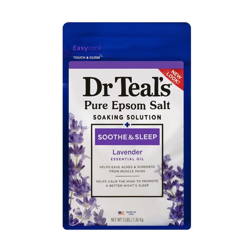 Dr. Teal's Epsom Bath Salt Lavander (1.36kg) 