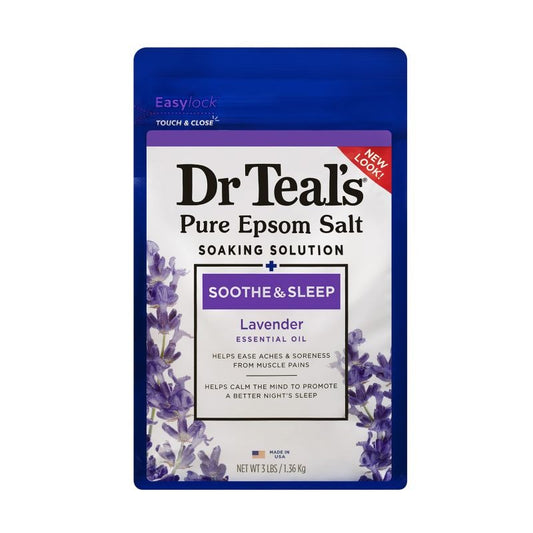 Dr. Teal's Epsom Bath Salt Lavander (1.36kg) 