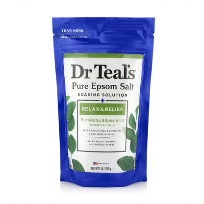 Dr. Teal's Pure Epsom Eucalyptus Bath Salt (450gm)
