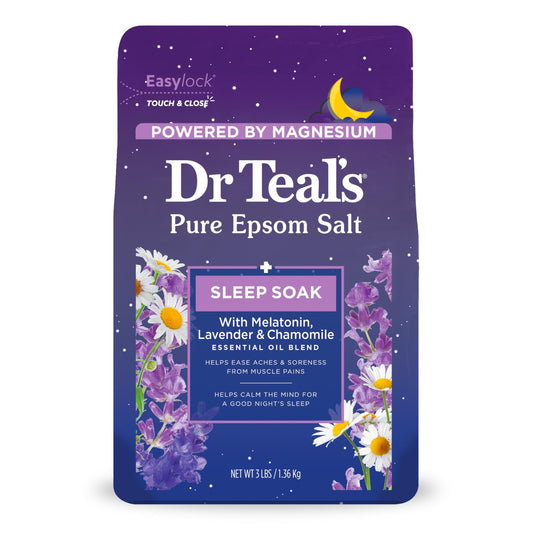Dr. Teal's Melatonin Epsom Soak (1.36kg)