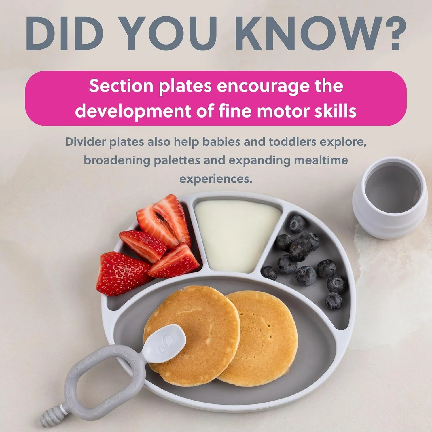 Bibado Silicone Suction Divider Plate