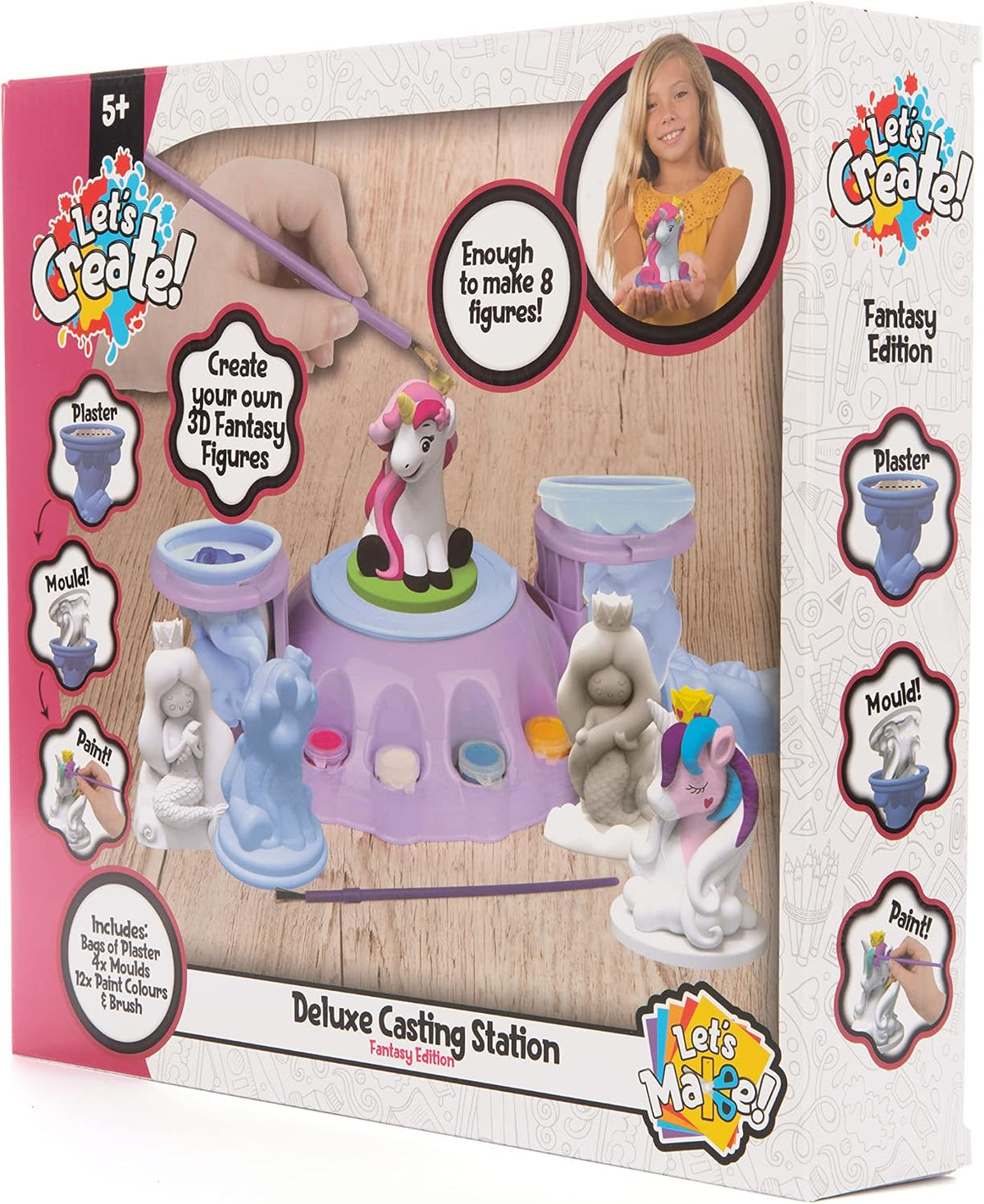 Sambro - Let's Create Deluxe Casting Station - Fantasy Unicorn Mermaid