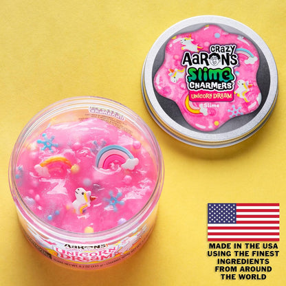 Crazy Aaron's - Slime Charmers® Unicorn Dream Bright Pink Water Slime