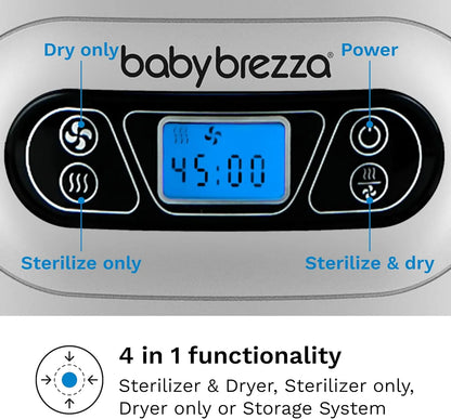 Baby Brezza Bottle Sterilizer and Dryer Machine (White)