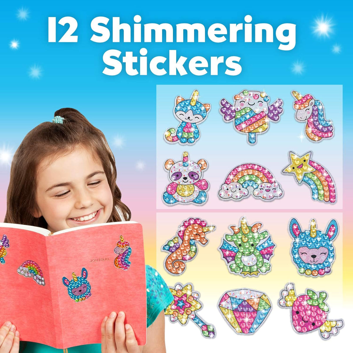Creativity for Kids Big Gem Diamond Painting Kit – Magical (Unicorn)