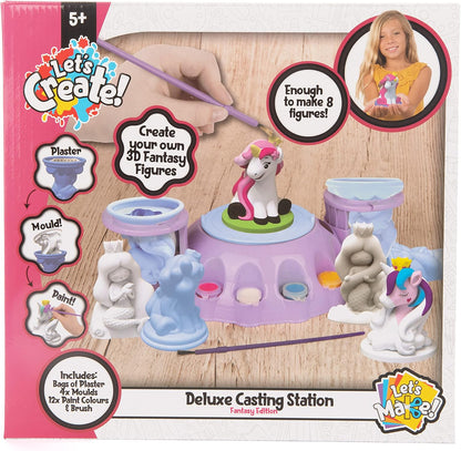 Sambro - Let's Create Deluxe Casting Station - Fantasy Unicorn Mermaid